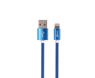 XENIC Kabel USB-Lightning Xenic PREMIUM 1m w oplocie niebieski # - 1461853 - zdjęcie 2